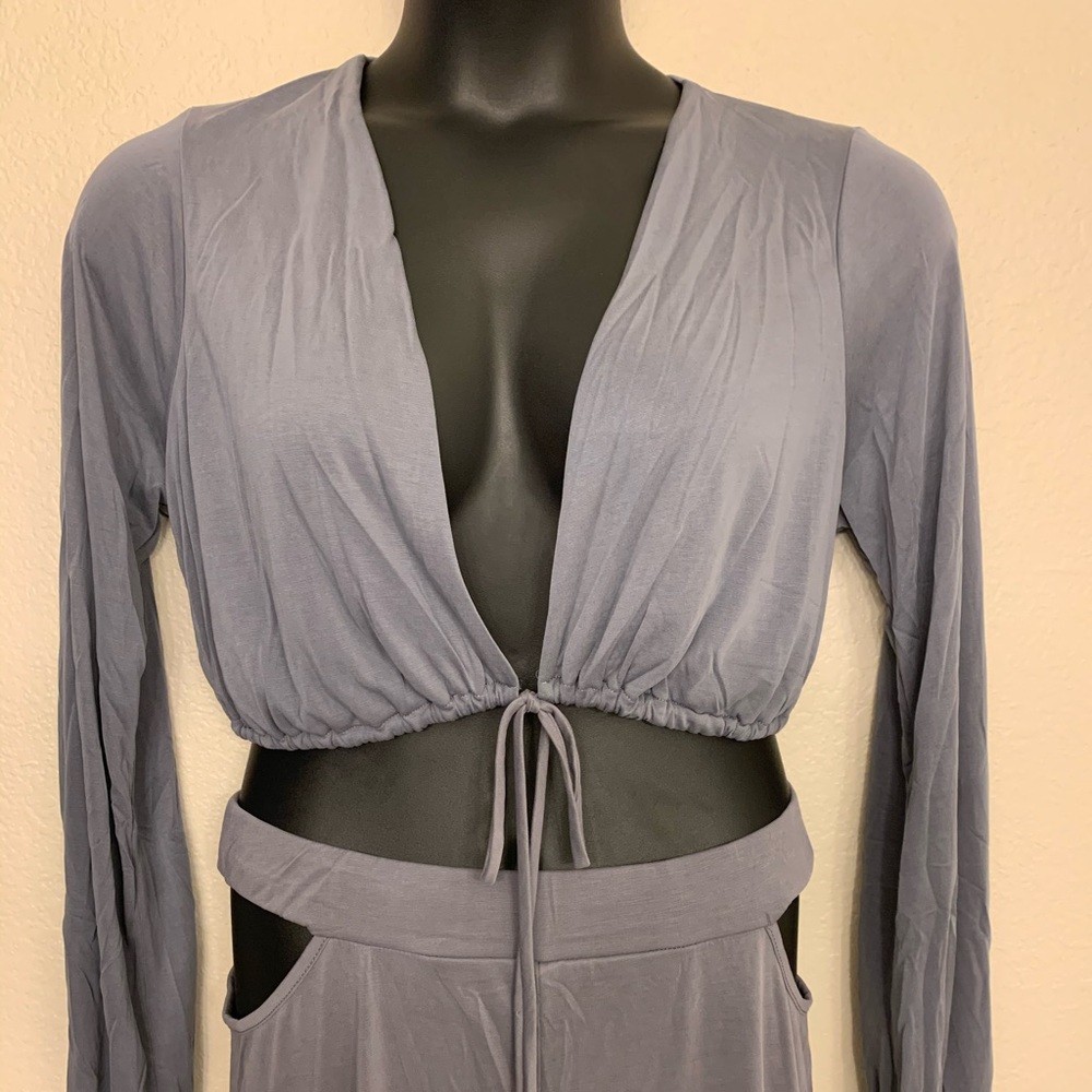 Fashion Nova: “You Are The Answer Blue Pant Set”